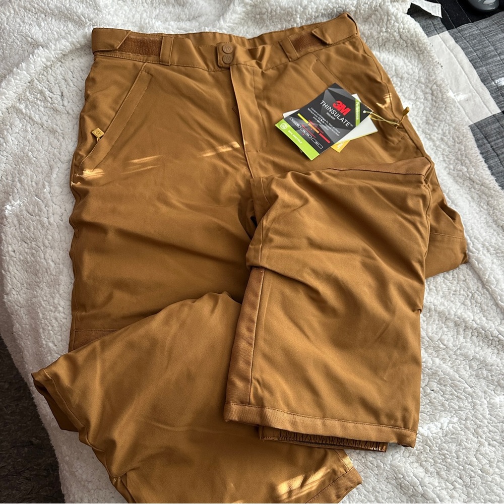 Brown Snow Pants